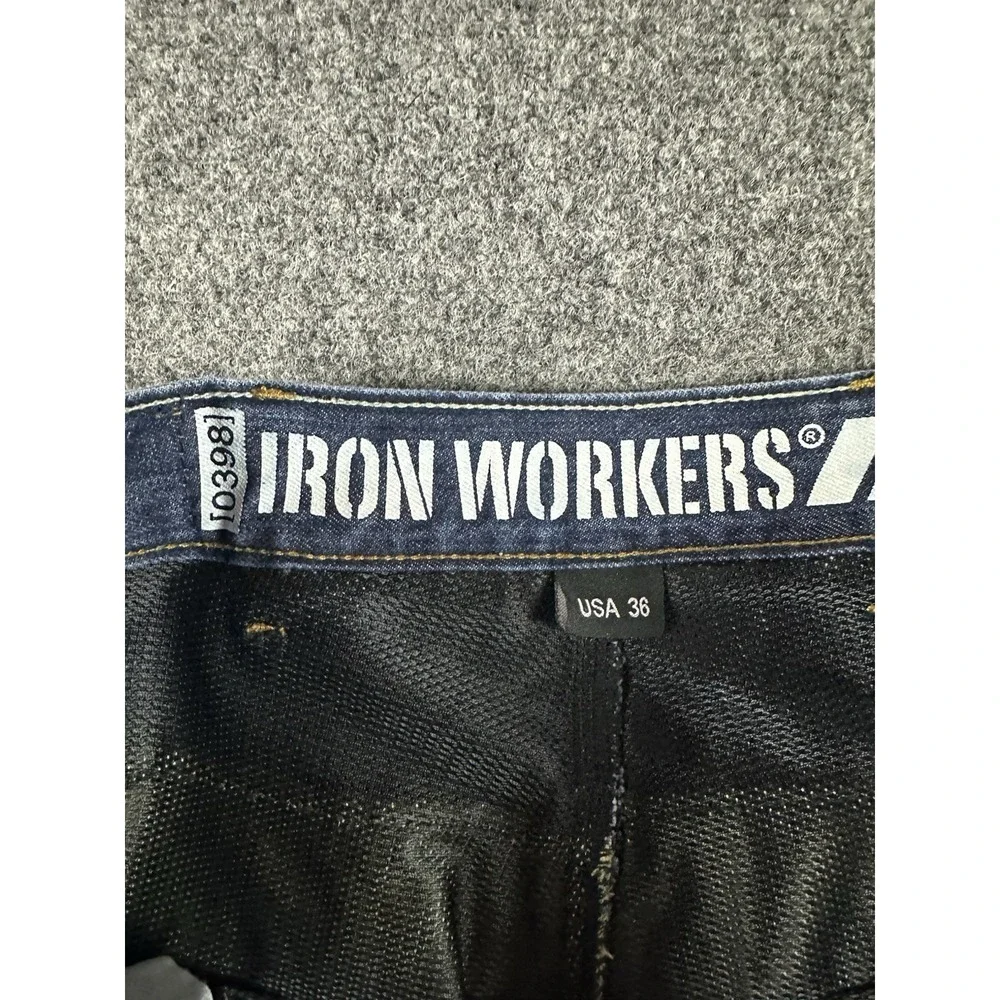 Bilt Iron Workers Mercury Jeans Men's Size 36 (35X31) Blue Motorcycle BLTIRN10